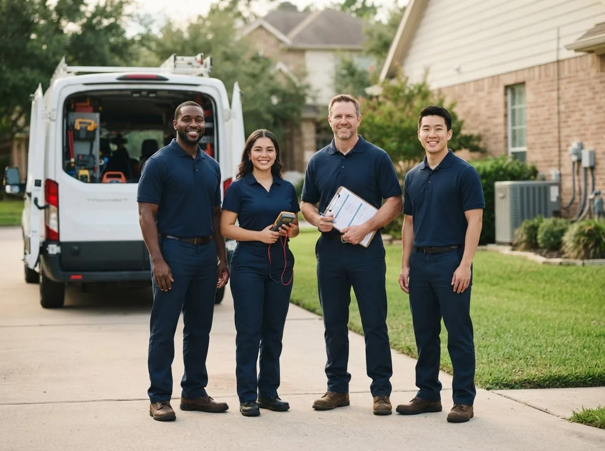 Certified HVAC technician near Crowville, LA